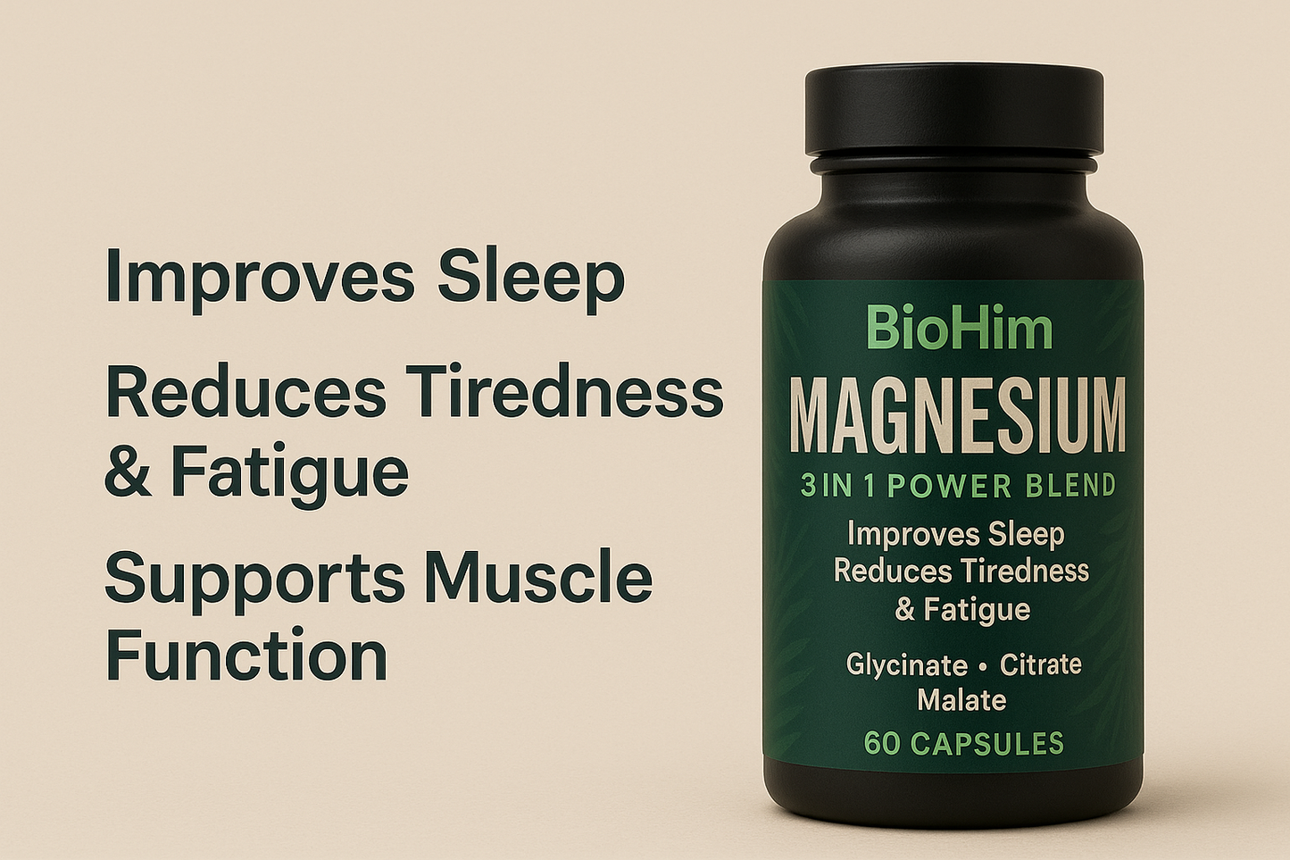 BioHim Magnesium 3 in 1 Power Blend